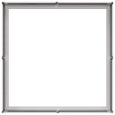 plantekasse 100x100x30 cm rustfrit stål