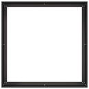 plantekasse 100x100x40 cm stål sort - Xlshop.dk