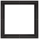 plantekasse 100x100x80 cm stål sort - Xlshop.dk