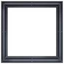 plantekasse 100x100x80 cm stål antracitgrå - Xlshop.dk