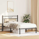 sengeramme uden madras 107x203 cm konstrueret træ sonoma-eg