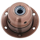 lampeholdere 2 stk rød bronze E27