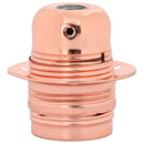 lampeholdere 2 stk rosaguld E27