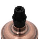 lampeholdere 2 stk rød bronze E27