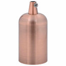 lampeholdere 2 stk rød bronze E27