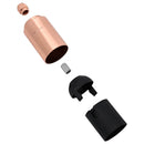 lampeholdere 2 stk rosaguld E27