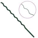 Plante støtte 20 pcs Grøn 170 x 0,6 x 0,6 cm Stål