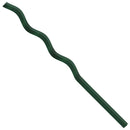 Plante støtte 20 pcs Grøn 110 x 0.6 x 0.6 cm Stål