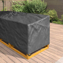 Møbelbetræk Sort 220 x 220 x 80 cm 420D Oxford Stof