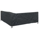 Møbelbetræk Sort 220 x 220 x 80 cm 420D Oxford Stof