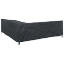 Møbelbetræk Sort 270 x 270 x 80 cm 210D Oxford Stof