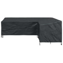 Møbelbetræk Sort 250 x 180 x 80 cm 210D Oxford Stof
