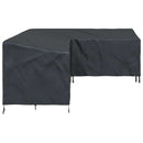 Møbelbetræk Sort 260 x 210 x 80 cm 210D Oxford Stof