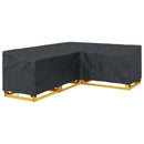 Møbelbetræk Sort 260 x 210 x 80 cm 420D Oxford Stof