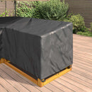 Møbelbetræk 260 x 210 x 80 cm 600D Oxford Stof L-form Vandtæt