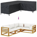 Møbelbetræk 260 x 210 x 80 cm 600D Oxford Stof L-form Vandtæt