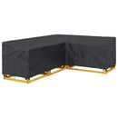 Møbelbetræk 260 x 210 x 80 cm 600D Oxford Stof L-form Vandtæt