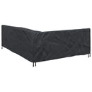 Møbelbetræk Sort 260 x 210 x 80 cm 420D Oxford Stof