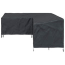 Møbelbetræk Sort 260 x 210 x 80 cm 420D Oxford Stof
