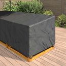 Møbelbetræk Sort 330 x 255 x 80 cm 210D Oxford Stof