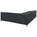 Møbelbetræk Sort 330 x 255 x 80 cm 210D Oxford Stof