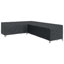 Møbelbetræk Sort 355 x 275 x 80 cm 420D Oxford Stof