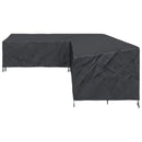 Møbelbetræk Sort 355 x 275 x 80 cm 600D Oxford Stof