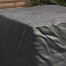 Møbelbetræk Sort 135 x 135 x 90 cm 210D Oxford Stof