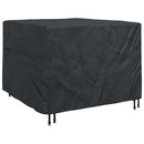 Møbelbetræk Sort 135 x 135 x 90 cm 210D Oxford Stof