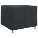 Møbelbetræk Sort 135 x 135 x 90 cm 600D Oxford Stof