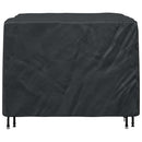 Møbelbetræk Sort 135 x 135 x 90 cm 600D Oxford Stof