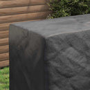 Møbelbetræk Ensfarvet Sort 130 x 80 x 70 cm 210D