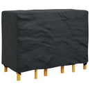 Møbelbetræk Ensfarvet Sort 140 x 70 x 90 cm 210D