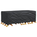 Møbelbetræk Ensfarvet Sort 229 x 113 x 73 cm 210D