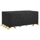 Møbelbetræk Ensfarvet Sort 240 x 110 x 70 cm 210D