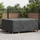 Møbelbetræk Ensfarvet Sort 250 x 210 x 70 cm 600D