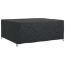Møbelbetræk Ensfarvet Sort 250 x 210 x 90 cm 210D