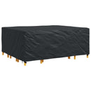 Møbelbetræk Ensfarvet Sort 250 x 210 x 90 cm 420D