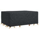 Møbelbetræk Ensfarvet Sort 280 x 204 x 106 cm 210D