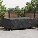 Møbelbetræk Ensfarvet Sort 300 x 200 x 90 cm 420D
