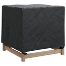 Møbelbetræk Sort 64 x 64 x 65 cm 210D Oxford Stof