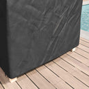 Liggestolsbetræk Ensfarvet Sort 205 x 100 x 70 cm Stof