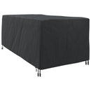 Liggestolsbetræk Ensfarvet Sort 205 x 100 x 70 cm Stof