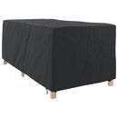 Liggestolsbetræk Ensfarvet Sort 205 x 100 x 70 cm Stof