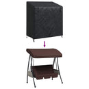 Overtræk til udendørs gynge 155 x 95 x 165 cm 210D Oxford Stof
