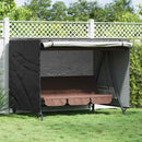 Overtræk til udendørs gynge 220 x 125 x 170 cm 210D Oxford Stof