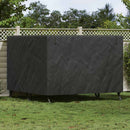 Overtræk til udendørs gynge 250 x 250 x 160 cm 420D Oxford Stof