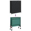 Pingpong borddække Ensfarvet Sort 165 x 70 x 185 cm Stof