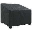 Have Stolovertræk Sort 90 x 90 x 50 / 75 cm 600D Oxford Stof
