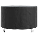 Møbelbetræk Sort 102 x 102 x 71 cm 210D Oxford Stof